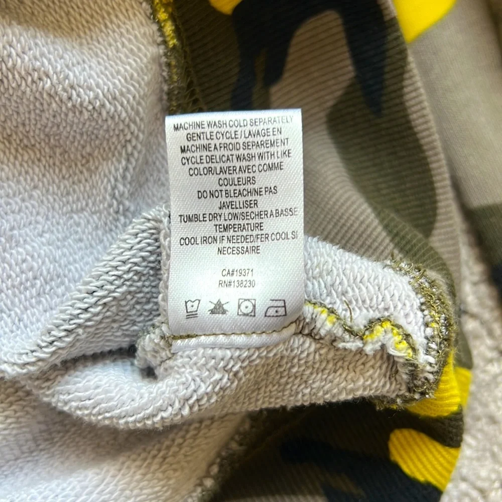 Pam & Gela Pop Camo Puff Sleeeve Sweatshirt - Picture 10 of 10